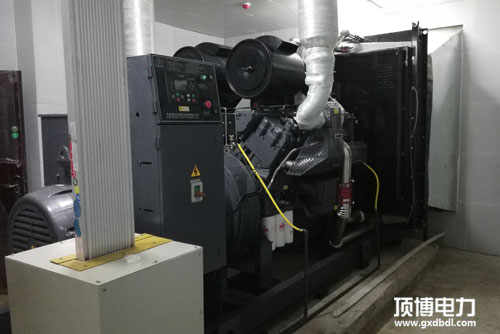 广西顶博发电机组制造机房